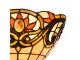 Nástěnná lampa Tiffany Fleur - 30*15*20 cm 1x E14 / Max 40W Clayre & Eef