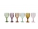 Sada 6ks barevných skleniček likérek Saint-Émilion - Ø5*10cm / 60ml Chic Antique