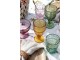 Set 6ks barevných misek na noze Saint-Émilion - Ø 10,5*10 cm / 260ml Chic Antique