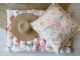 Růžový povlak na polštář s divokými květy Aix Wild Flowers - 50*50 cm Chic Antique
