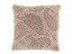 Růžový povlak na polštář paisley vzor Aix Wild Flowers - 50*50 cm Chic Antique