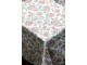 Krémový bavlněný ubrus s květy Aix Wild Flowers - 140*240 cm Chic Antique
