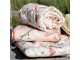 Růžový bavlněný přehoz s květy Aix Quilt Wild Flowers - 130*180 cm Chic Antique