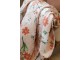 Růžový bavlněný přehoz s květy Aix Quilt Wild Flowers - 130*180 cm Chic Antique