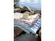 Růžová matrace s květy Aix Quilt Wild Flowers - 60*100 cm Chic Antique