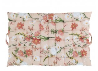 Růžová matrace s květy Aix Quilt Wild Flowers - 60*100 cm