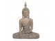 Béžová antik dekorace sedící Buddha - 30*16*41 cm Chic Antique