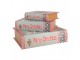 3ks úložný box kniha Merry Christmas - 27*22*7 / 22*17*6 / 17*12*4 cm Clayre & Eef