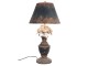 Kovová stolní vintage lampa s patinou - Ø 36*73 cm / E27 60W Clayre & Eef
