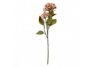 Dekorace světle růžová umělá květina poupata hortenzie - 8*7*53 cm