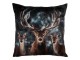 Granitový povlak na polštář s jelenem Deer Christmas - 45*45 cm Clayre & Eef