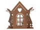 Rezavý svícen s králíčky Brocante rust - 26*9*26 cm Clayre & Eef