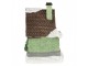 Dekorace malinký svítící zelený domek Manon LED - 5*5*7 cm Clayre & Eef