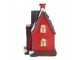 Dekorace malinký svítící červený domek Manon LED - 6*5*7 cm Clayre & Eef