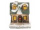 Dekorace malinký svítící béžový domek Manon LED - 5*5*6 cm Clayre & Eef
