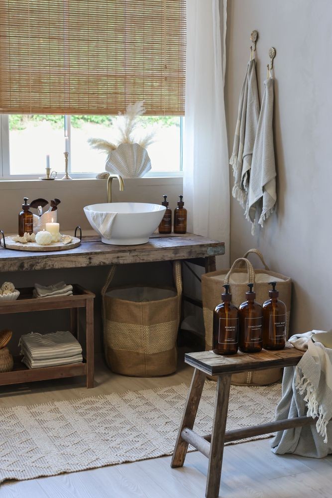 Béžový jutovo-bavlněný koberec se vzorem a střapci Juo - 70*150 cm Chic Antique Béžový jutovo-bavlněný koberec se vzorem a střapci Juo - 70*150 cm Chic Antique