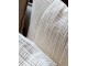 Krémový mušelínový povlak na polštář s vázáním Aix - 45*45 cm Chic Antique