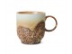 Béžovo-hnědý hrnek Coffee 70s Shell - 10*7*8cm / 250 ml HKLIVING