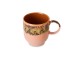 Růžovo-hnědý hrnek Coffee 70s Lush - 10*7*8cm / 250 ml HKLIVING