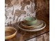 Rustikálně béžový porcelánový dezertní talíř Chef - Ø 20*3 cm HKLIVING