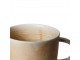 Rustikálně béžový porcelánový hrnek Chef - 12*9*8 cm / 320 ml HKLIVING