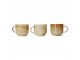 Rustikálně béžový porcelánový hrnek Chef - 12*9*8 cm / 320 ml HKLIVING