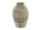 Béžová antik dekorační terakotová váza Lourdes - Ø 25*37 cm Chic Antique