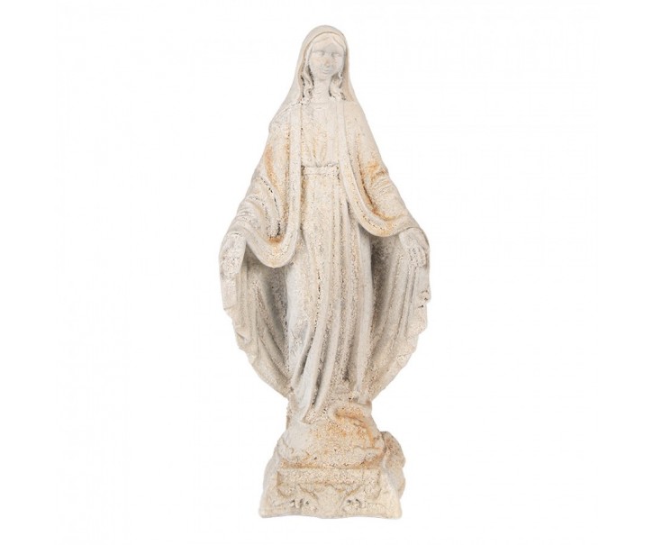 Béžová antik socha panenka Marie Brocante - 17*12*41 cm Clayre & Eef