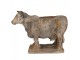 Šedý antik dekorační květináč kráva Cow Brocante - 36*15*28 cm Clayre & Eef