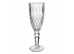 Transparentní sklenička na šampaňské Diamond - Ø 6*19 cm / 150 ml