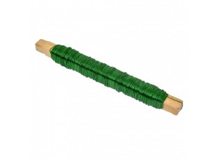 Zelený vázací drátek - Ø 2*14 cm / 50 m