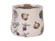 Keramický obal na květináč zelenina The Kitchen Garden - Ø 11*10 cm Clayre & Eef