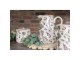 Keramický obal na květináč zelenina The Kitchen Garden - Ø 11*10 cm Clayre & Eef