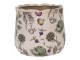 Keramický obal na květináč zelenina The Kitchen Garden M - Ø 18*16 cm Clayre & Eef