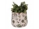 Keramický obal na květináč zelenina The Kitchen Garden M - Ø 18*16 cm Clayre & Eef