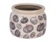 Keramický květináč s dýněmi Country Style Pumpkin L - Ø 20*15 cm Clayre & Eef