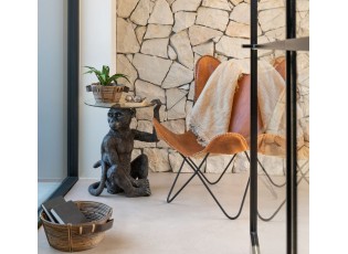 Set 3ks kulatý ratanový košík Rattan Brown - Ø 44*18/ Ø 35*15/ Ø 24*12 cm