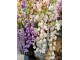 Dekorace fialová umělá květina zvonek Bells Bouquet - 15*6*80 cm Clayre & Eef