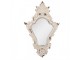 Bílé antik nástěnné zrcadlo s ornamenty Brocante - 27*5*42 cm Clayre & Eef