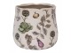 Keramický obal na květináč zelenina The Kitchen Garden L - Ø 21*19 cm Clayre & Eef