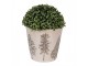 Béžový obal na květináč se stromky Natural Pine Trees XL - Ø 21*20 cm Clayre & Eef