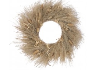 Přírodní věnec ze sušených rostlin Branches - Ø 50*7 cm