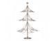 Zlatá antik kovová dekorace stromek Christmas tree - Ø 46*75 cm Clayre & Eef