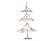 Zlatá antik kovová dekorace stromek Christmas tree - Ø 46*75 cm Clayre & Eef