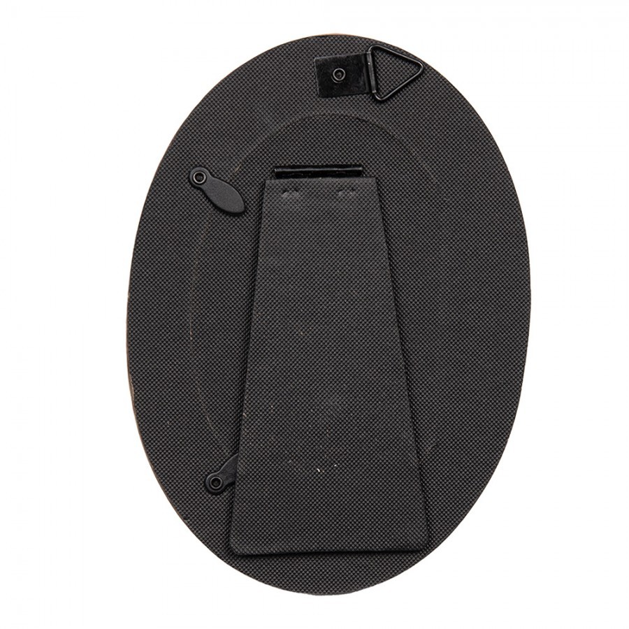 Oválný fotorámeček s keramickým okrajem s květy Floria - 13*3*18 cm / 9*13 cm Clayre & Eef Oválný fotorámeček s keramickým okrajem s květy Floria - 13*3*18 cm / 9*13 cm Clayre & Eef