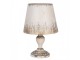 Béžová antik kovová stolní lampa Aurélia - Ø 32*47 cm E27/ma* 1*60W Clayre & Eef