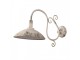 Béžová antik kovová nástěnná lampa Xavièrra - 49*23*27 cm E14/ma* 1*25W Clayre & Eef