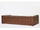 Tmavě hnědá textilní pohovka Sorrel - 280*99*68 cm J-Line by Jolipa