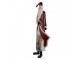 Červená kovová dekorace Santa Claus - 33*16*85 cm Clayre & Eef