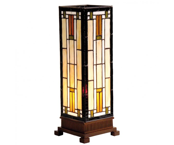 Stolní lampa Tiffany Tower Clayre & Eef